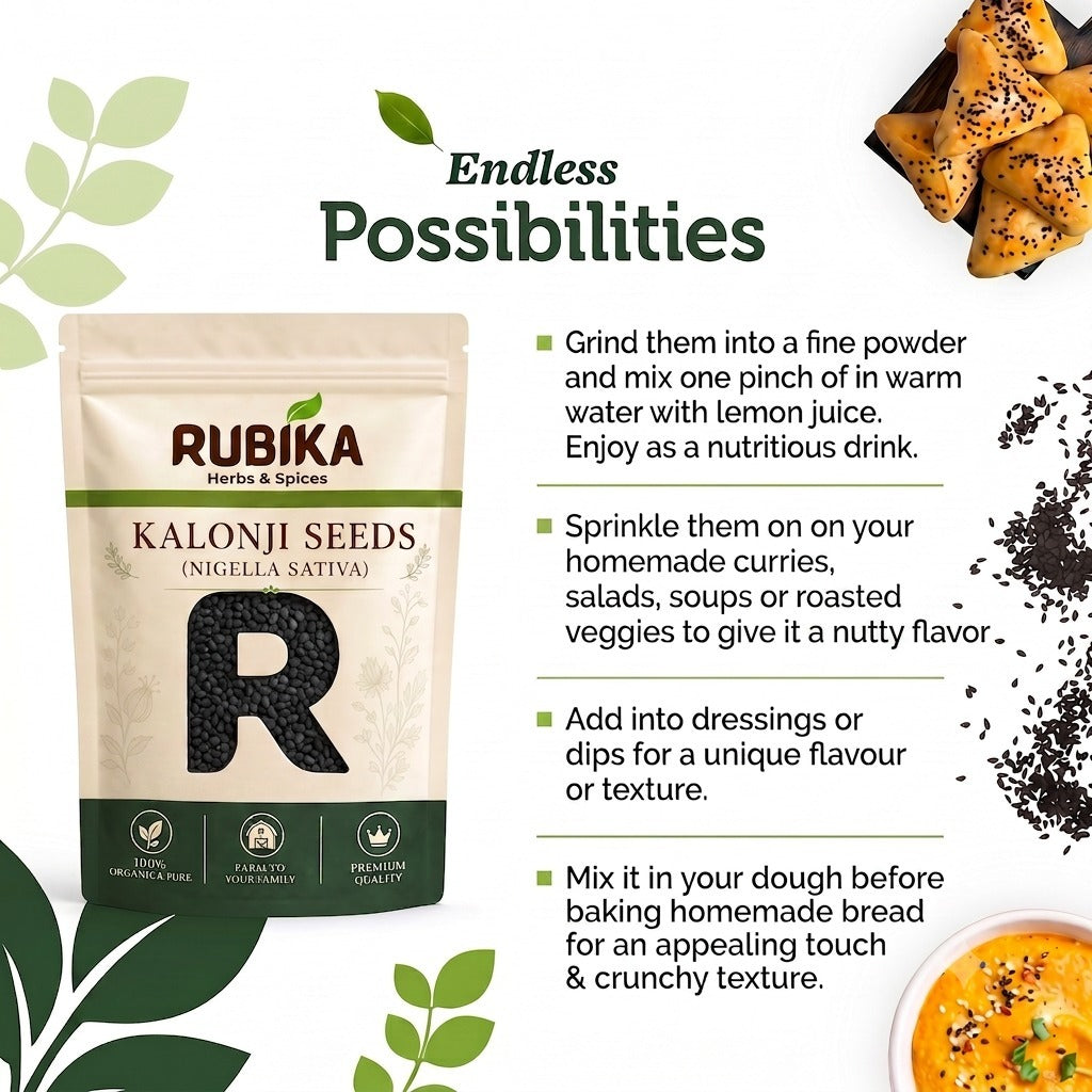 how to use kalonji seeds