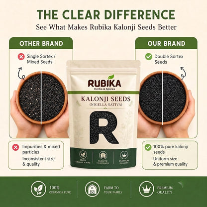 rubika kalonji seeds vs other